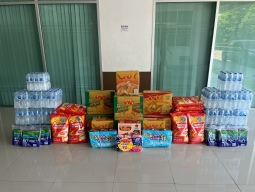 พิธีเจริญพระพุทธมนต์และทำบุญตักบาตรถวายพระราชกุศล เนื่องในโอกาสวันเฉลิมพระชนมพรรษา พระบาทสมเด็จพระเจ้าอยู่หัว 28 กรกฎาคม 2568